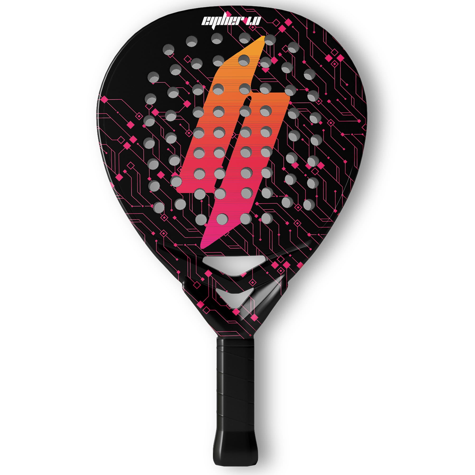 Bolt Cipher 1.0 carbon fiber padel racket black pink EVA foam 360g USA