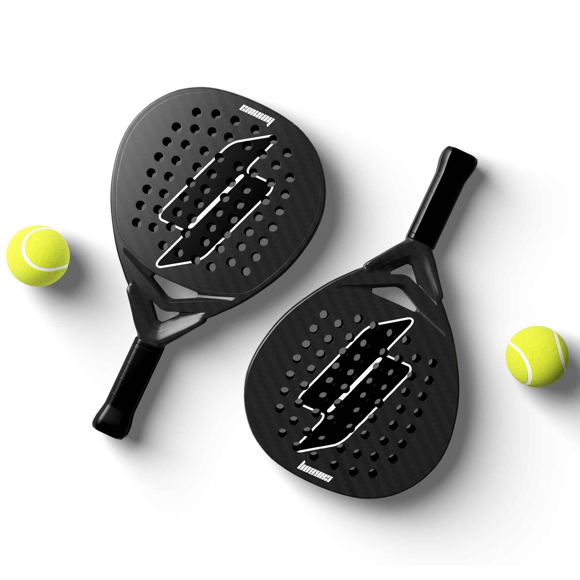 Advanced player using Bolt Carbon 1.0 matte black padel racket court USA intermediate