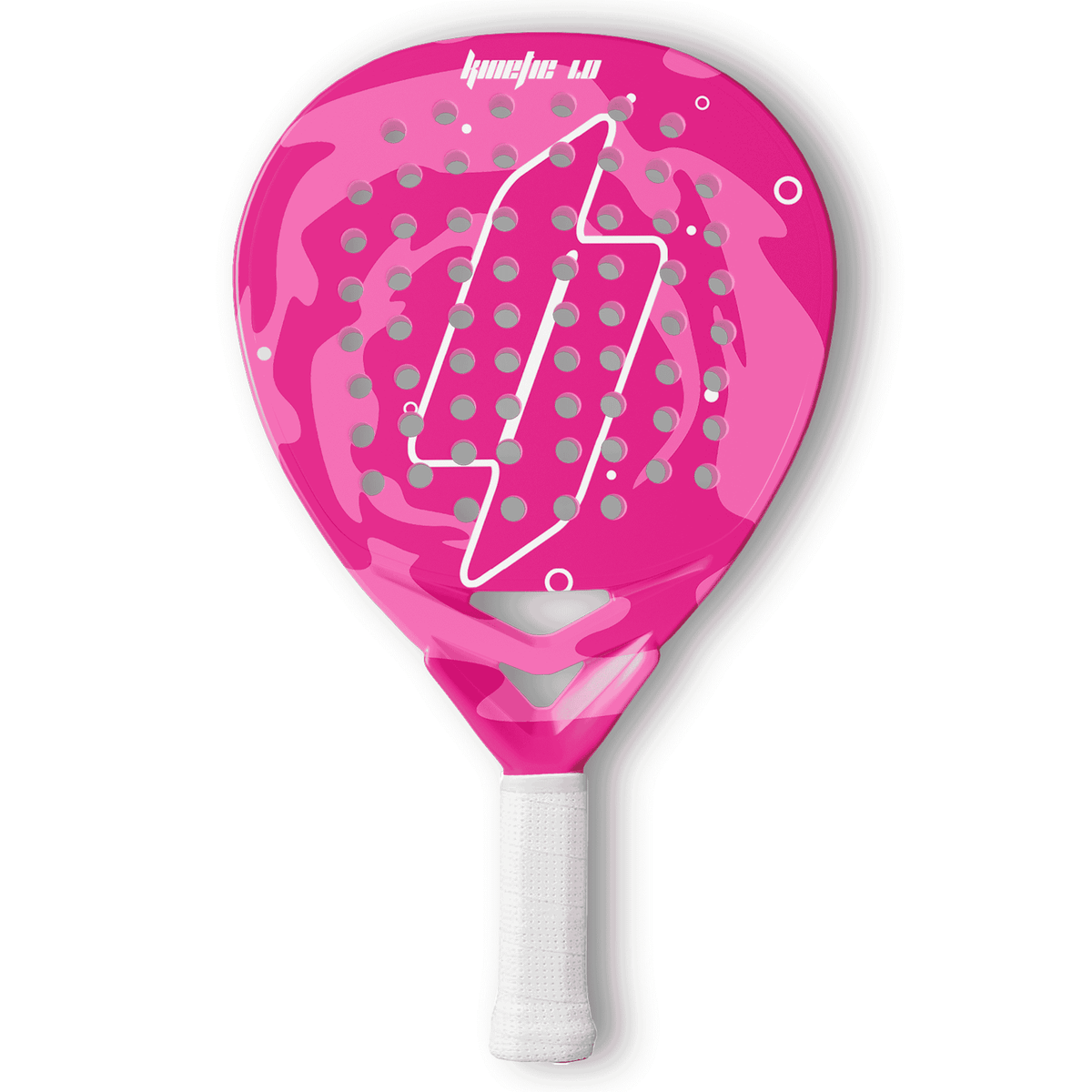 Bolt Kinetic 1.0 pink carbon fiber padel racket women padel intermediate player